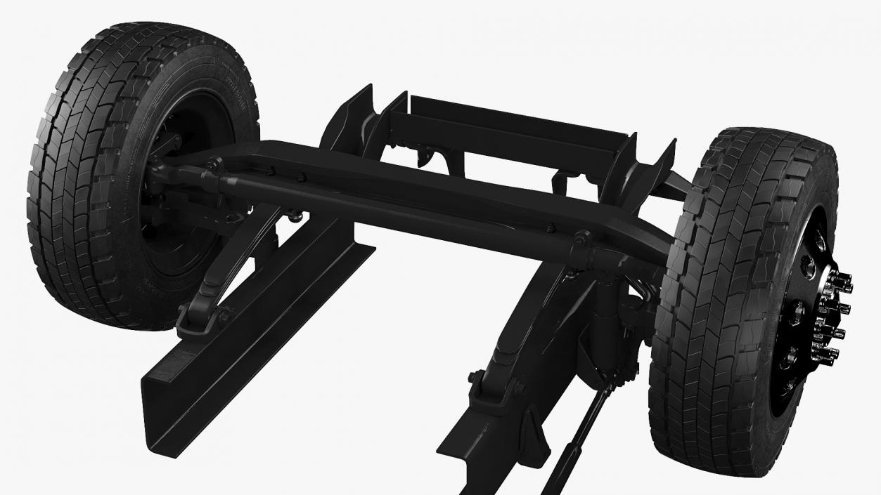 3D Truck Chassis Collection 3