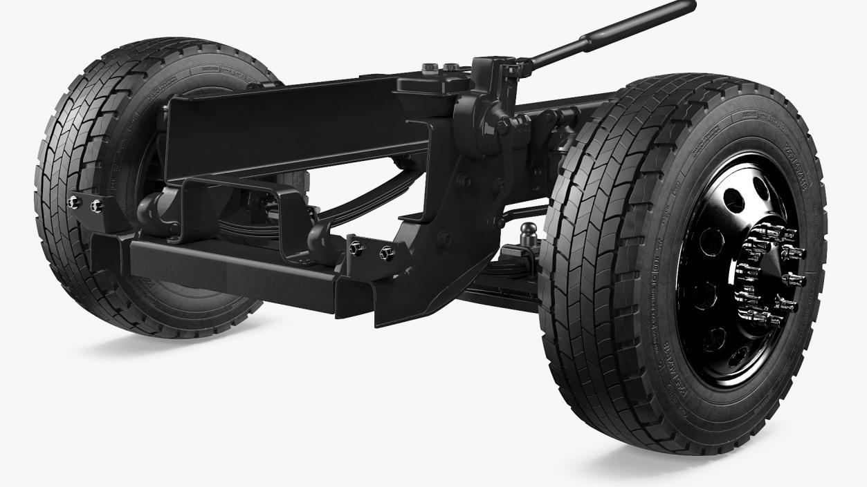 3D Truck Chassis Collection 3