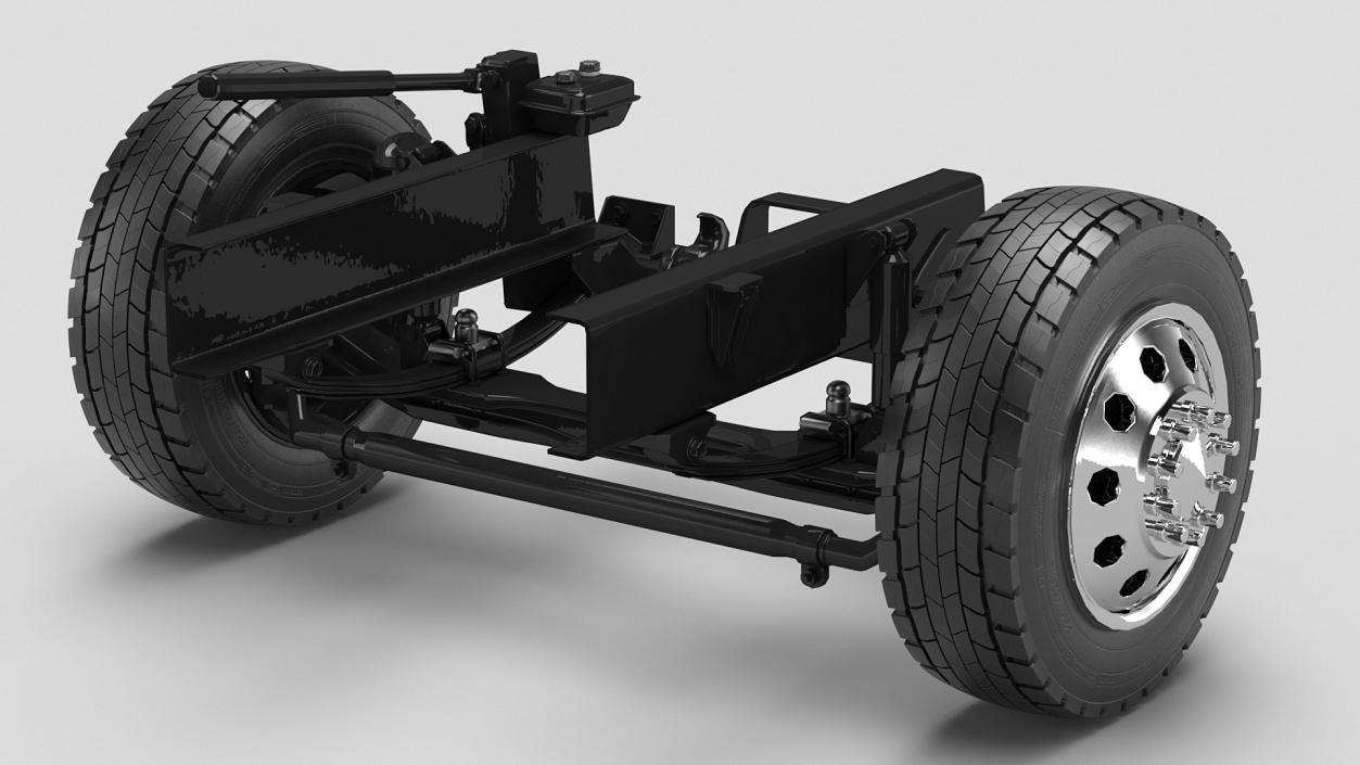 3D Truck Chassis Collection 3