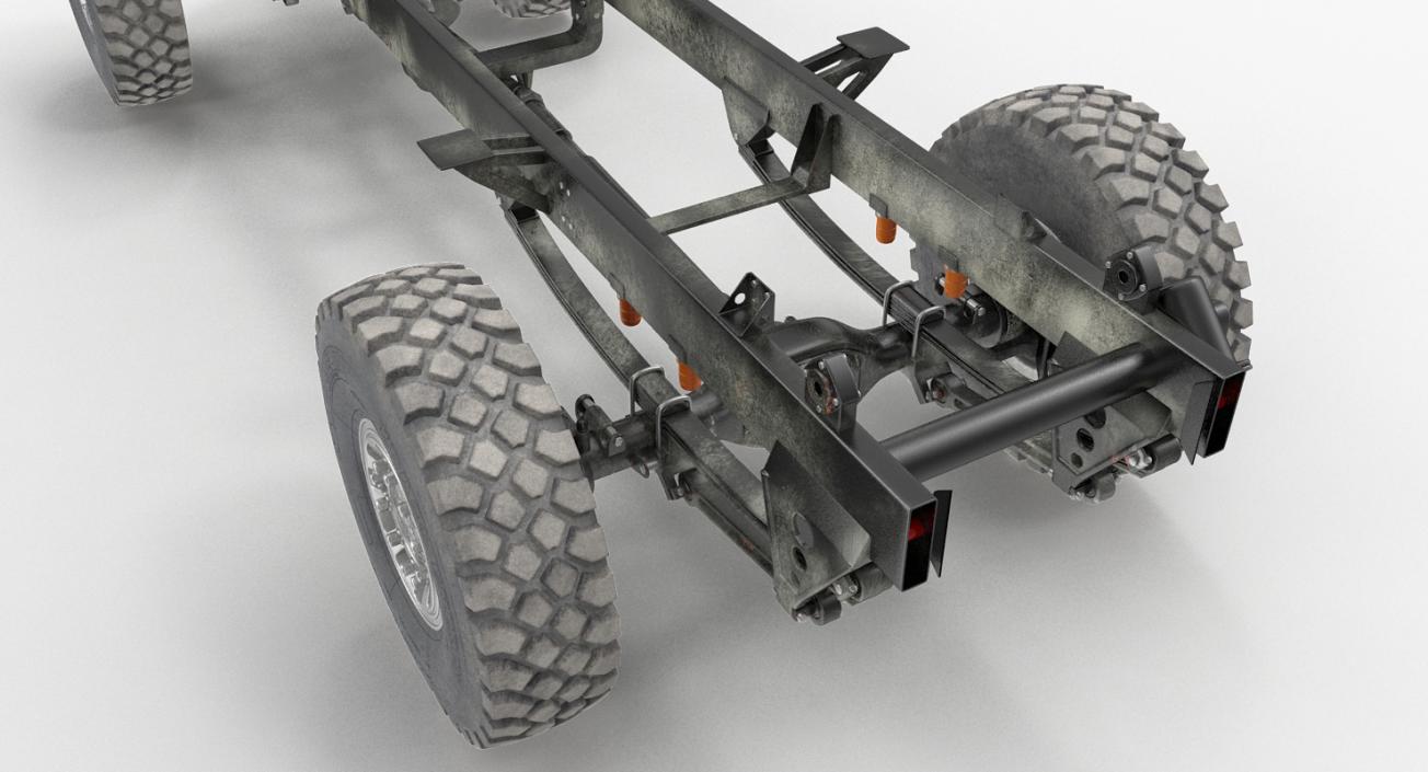 3D Truck Chassis Collection 3