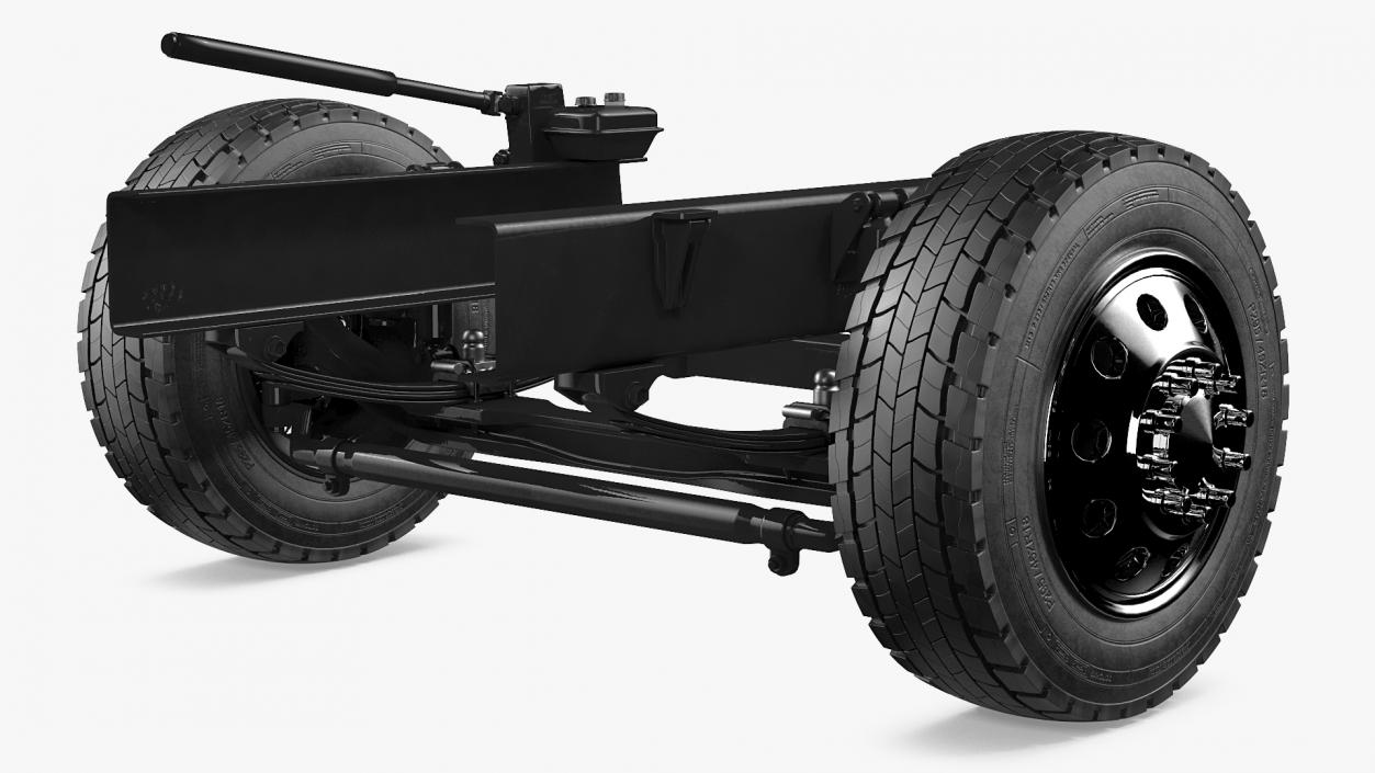 3D Truck Chassis Collection 3