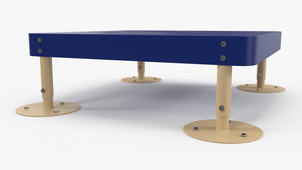 3D Starter Table for Dog Park Blue