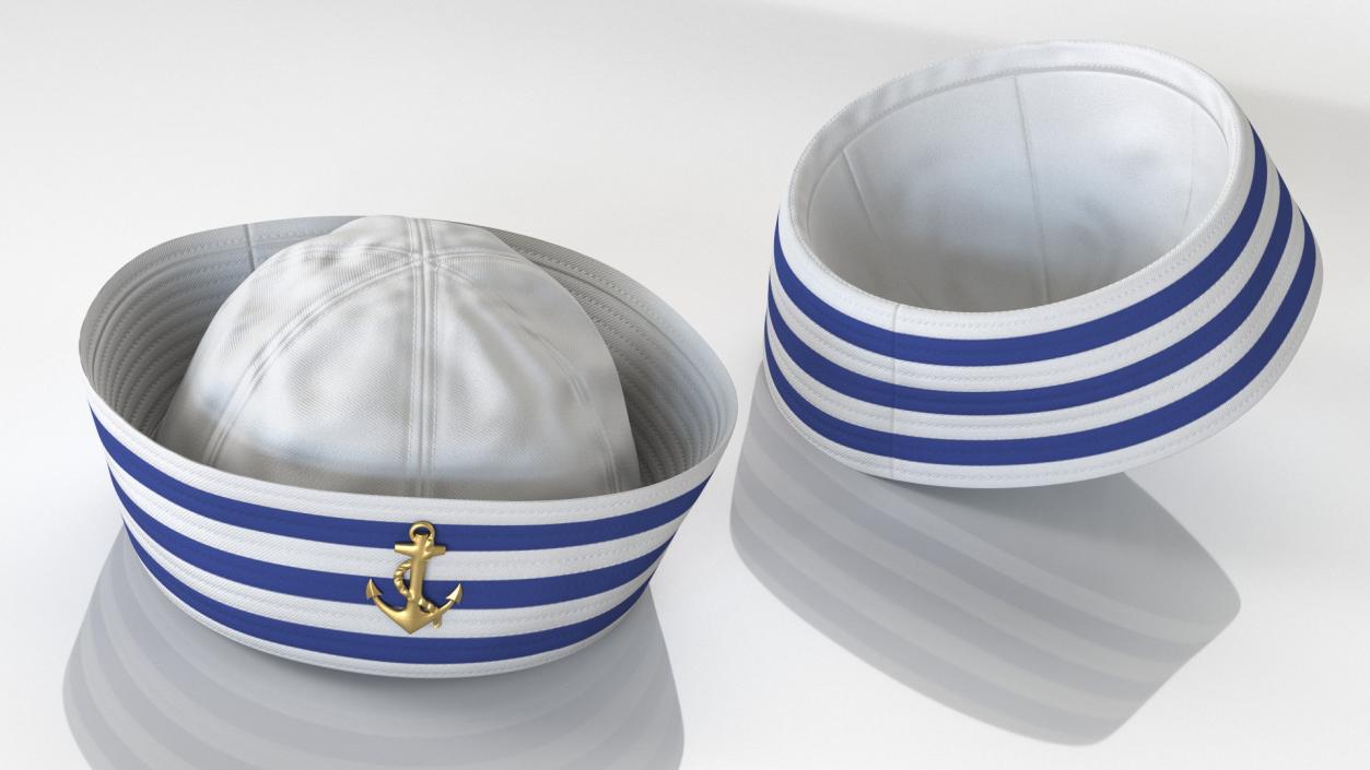 3D model Navy Sailor Hat