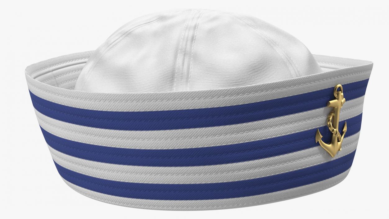 3D model Navy Sailor Hat