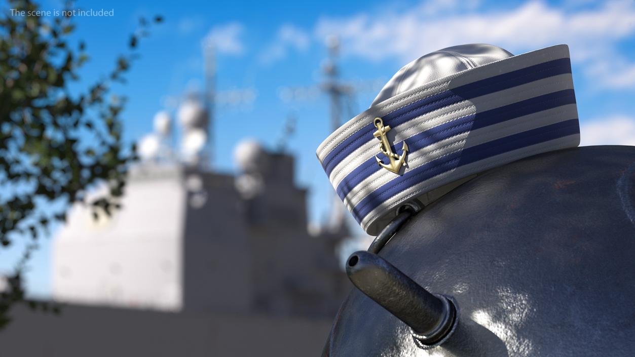 3D model Navy Sailor Hat