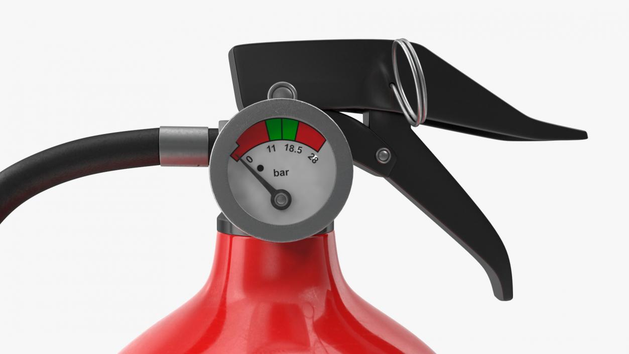 3D Chemical Fire Extinguisher