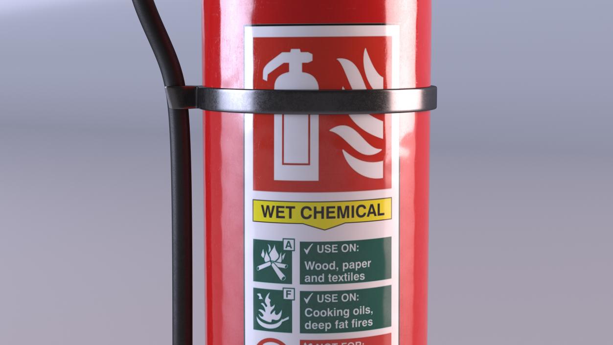 3D Chemical Fire Extinguisher