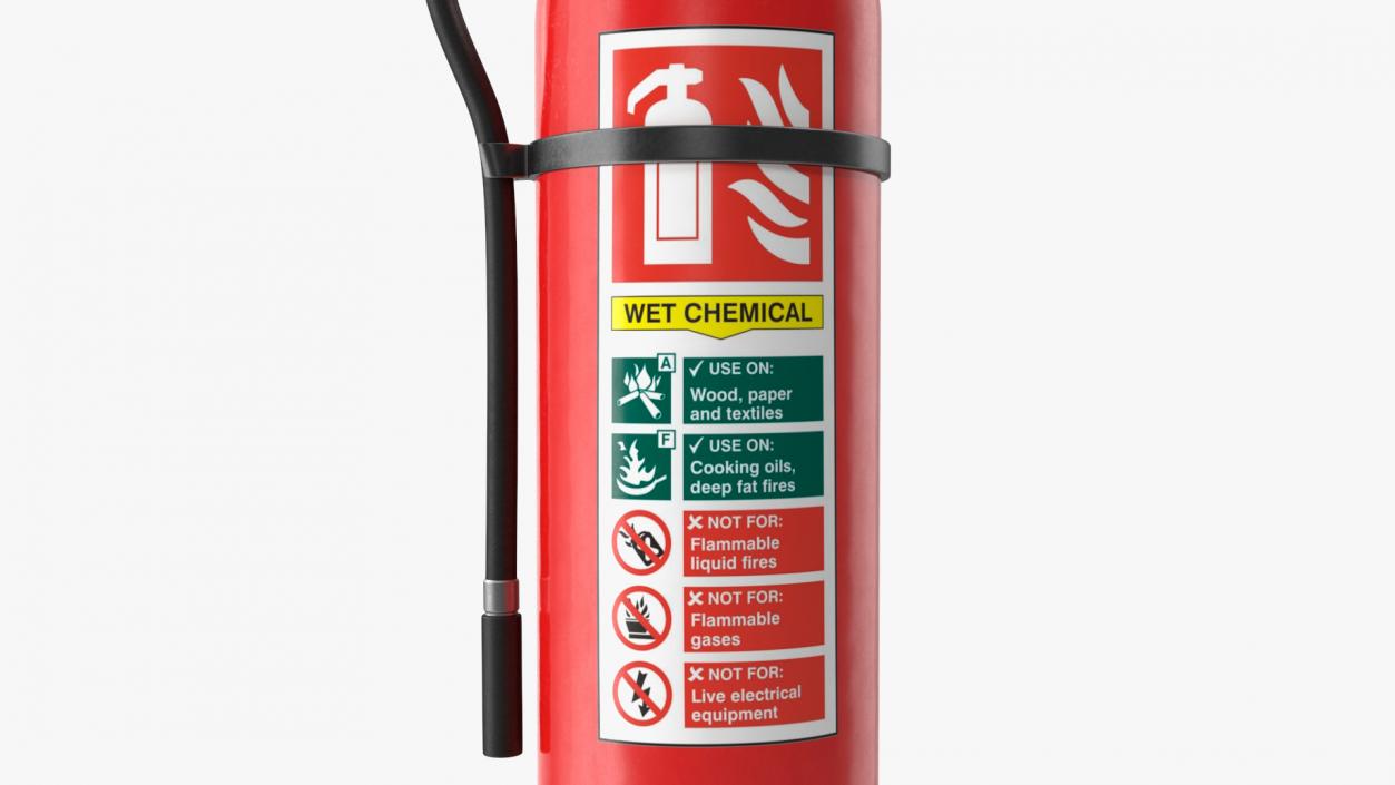 3D Chemical Fire Extinguisher