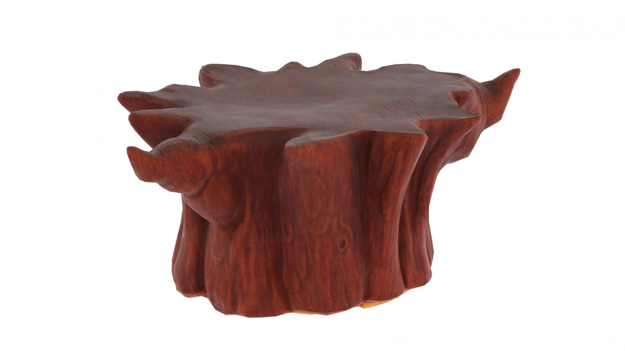 Stylized Tree Stump 3D model