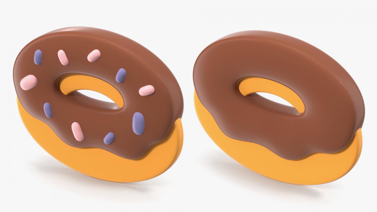 Doughnut Emoji 3D model