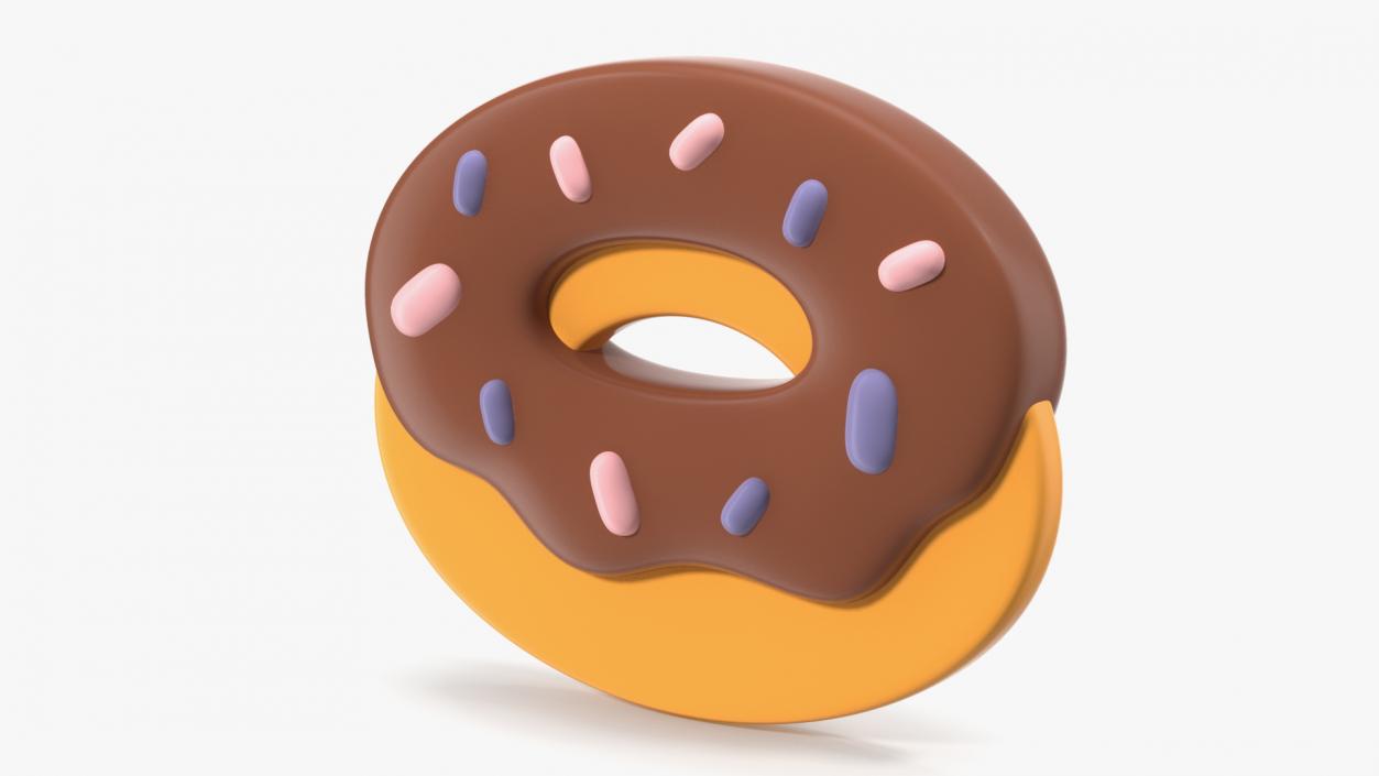 Doughnut Emoji 3D model