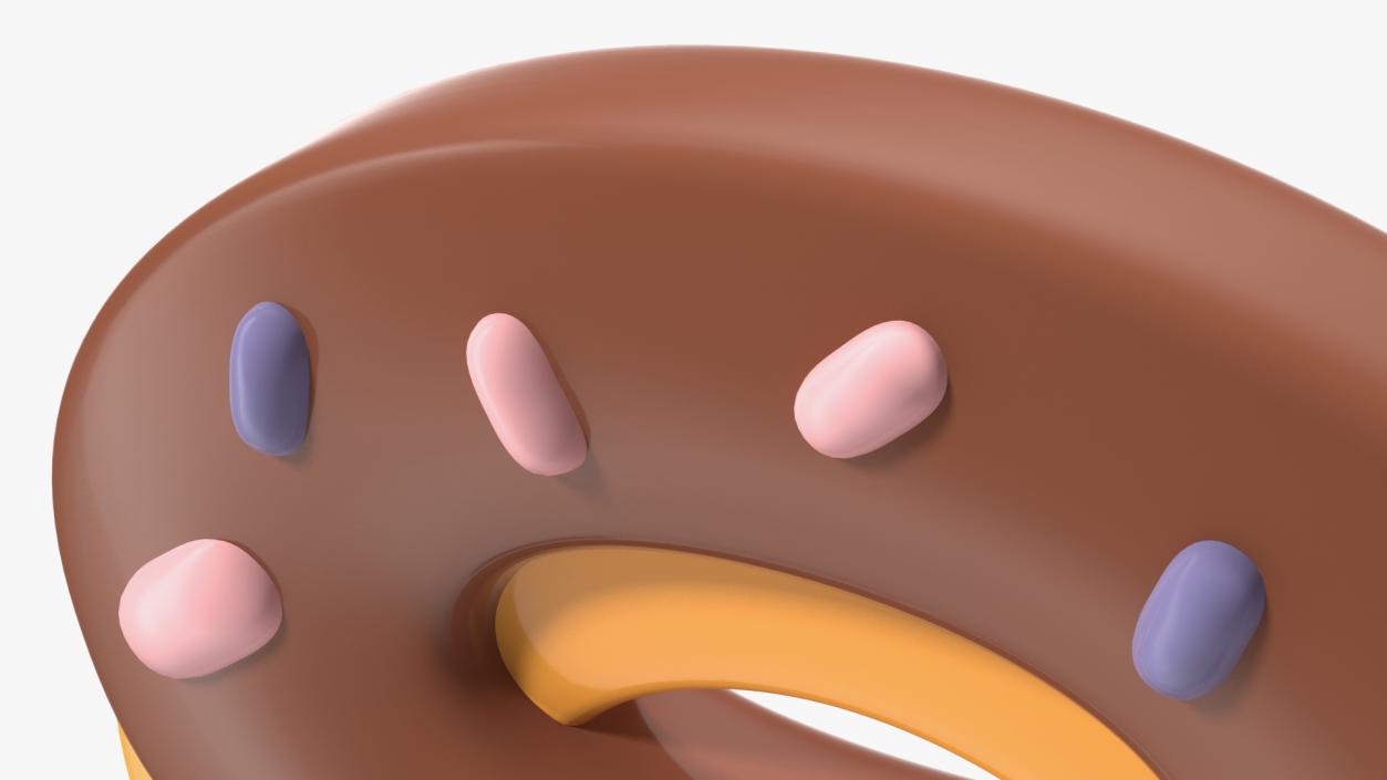 Doughnut Emoji 3D model