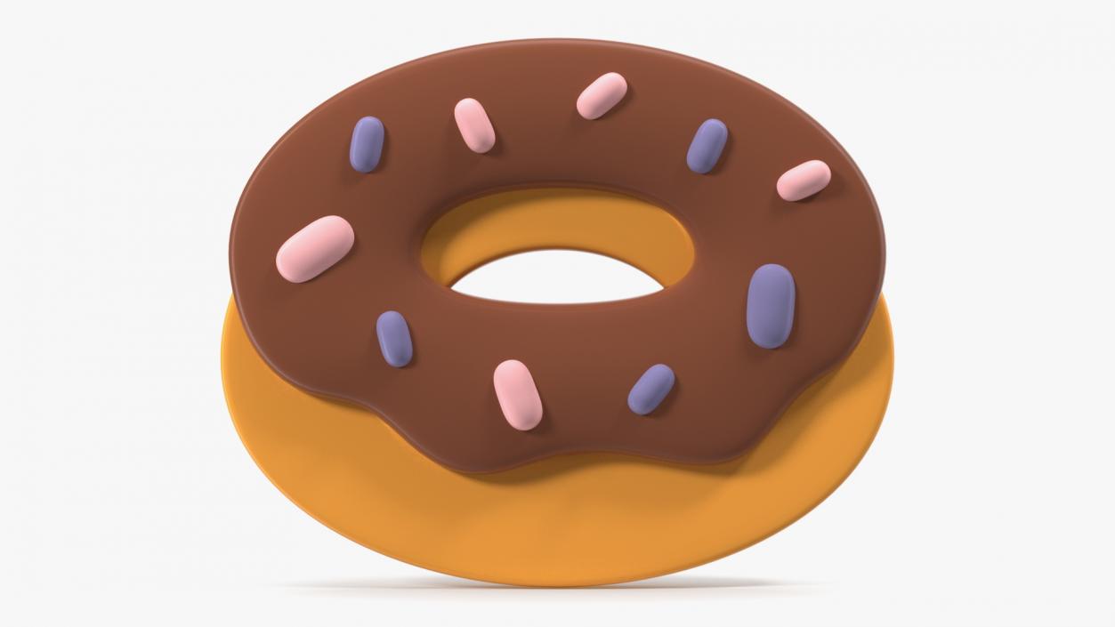 Doughnut Emoji 3D model