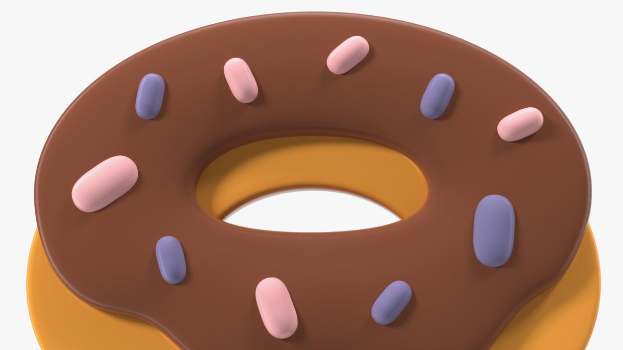 Doughnut Emoji 3D model