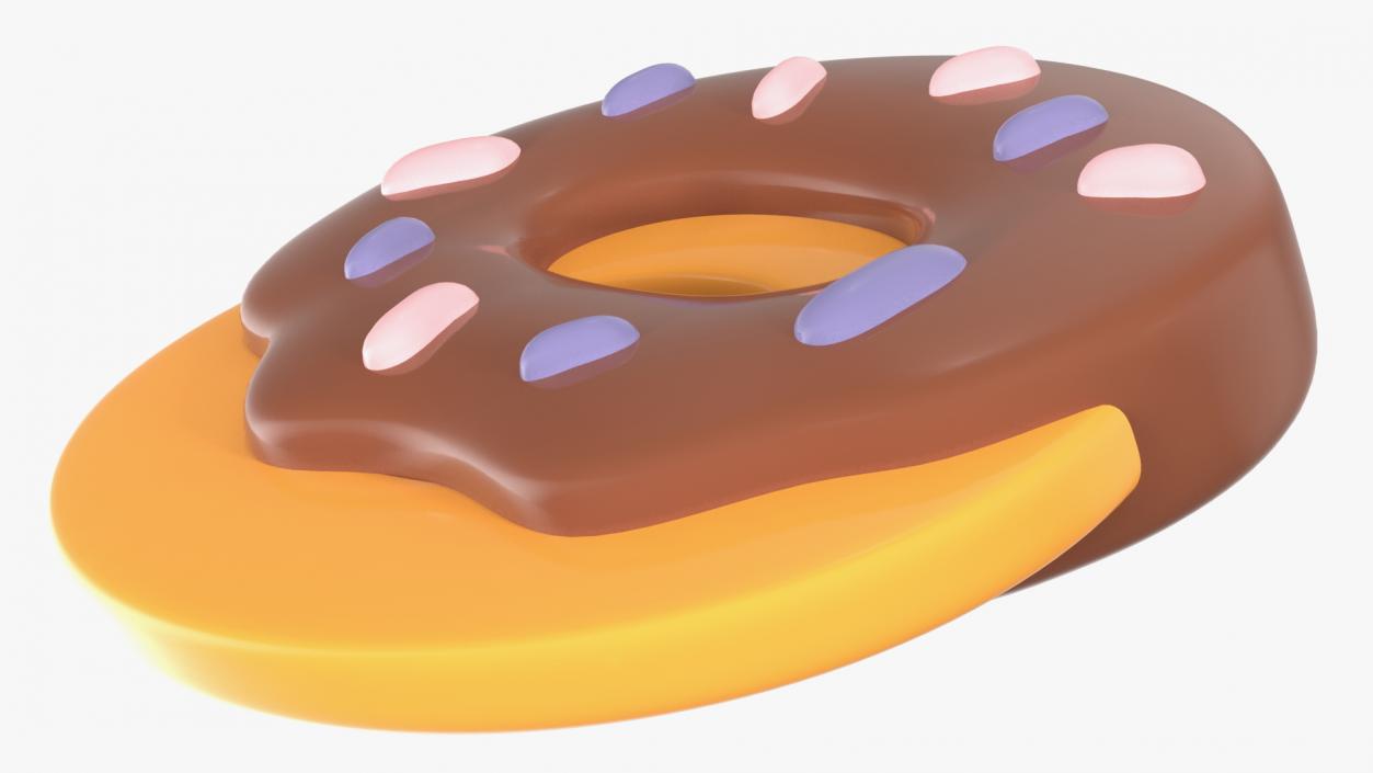 Doughnut Emoji 3D model