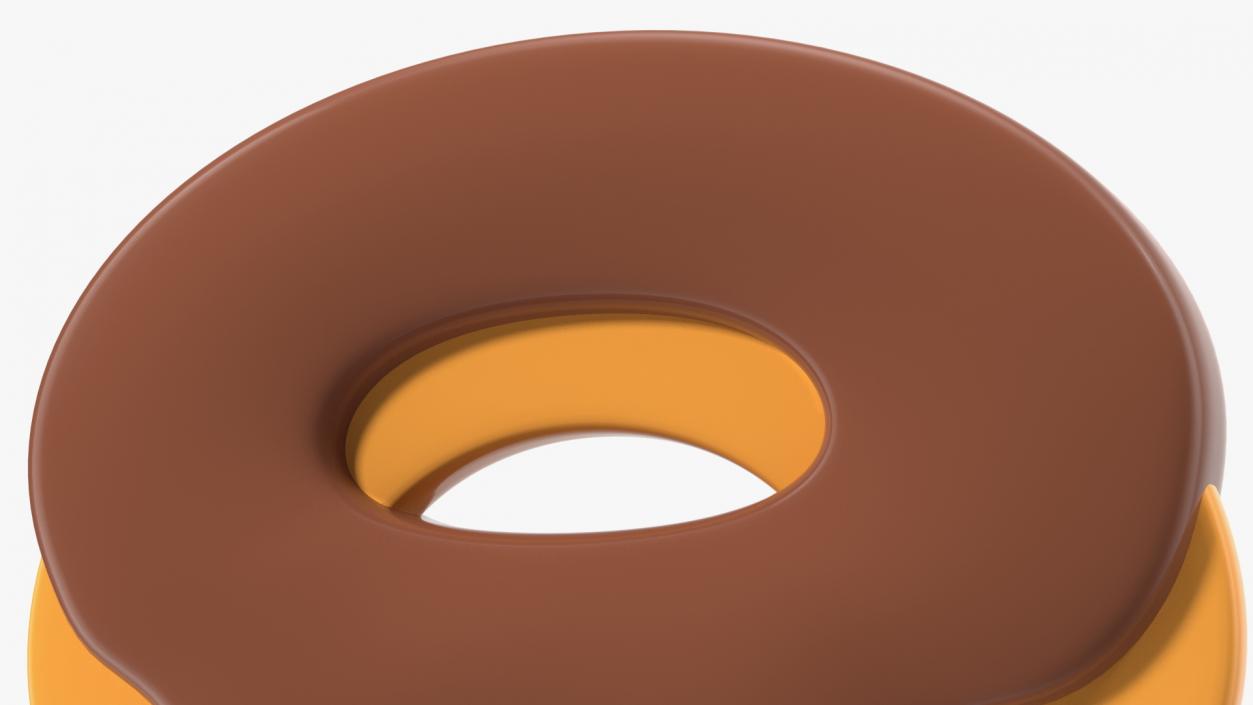 Doughnut Emoji 3D model