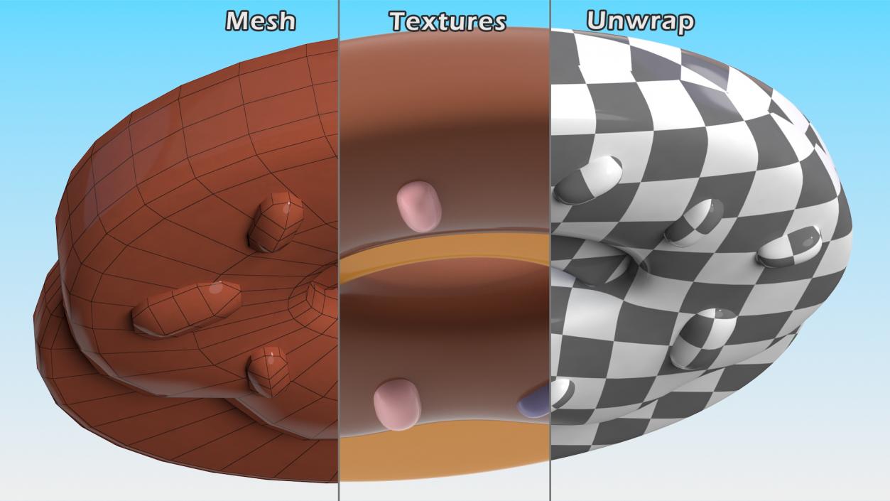 Doughnut Emoji 3D model