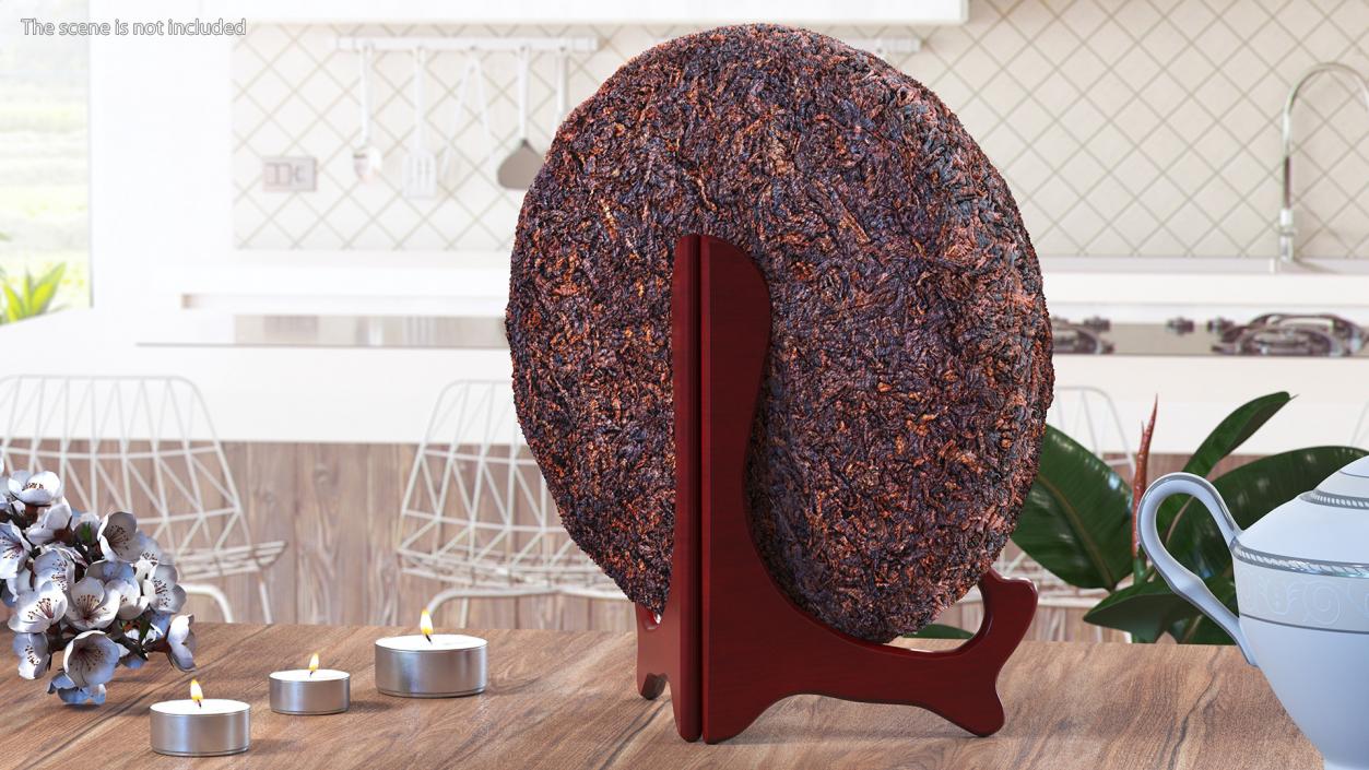 3D model Ripe Premium Puer Tea on Stand