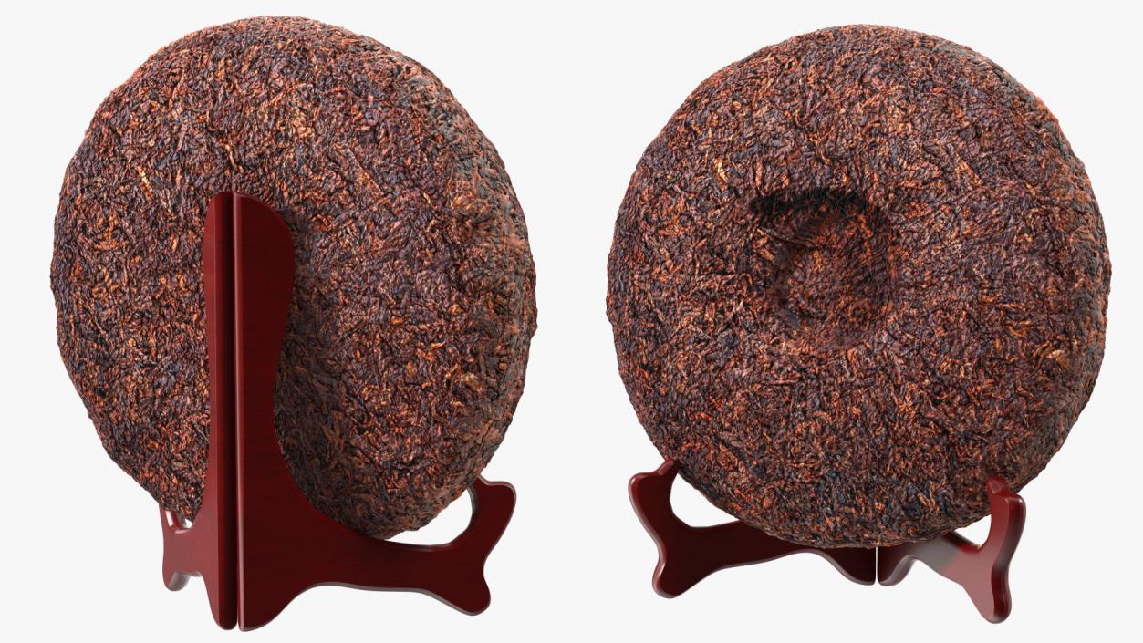 3D model Ripe Premium Puer Tea on Stand