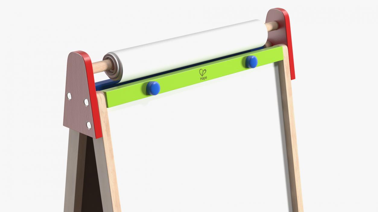 3D Kids Easel with Paper Roll