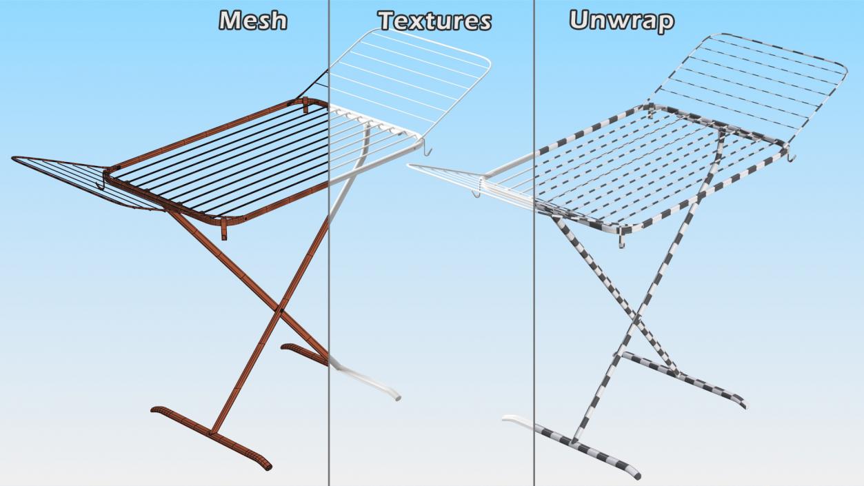 IKEA MULIG Drying Rack 3D