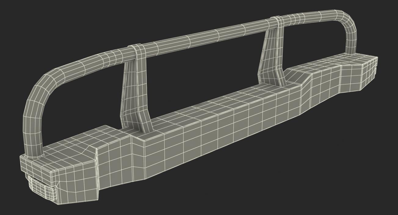 Bullbar Push Bumper 3D model