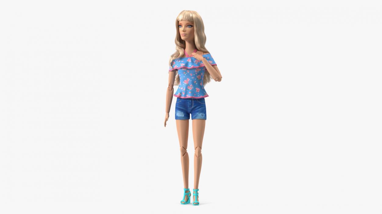 3D Barbie Doll Jeans Style(1)