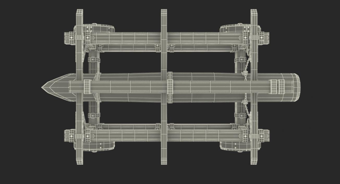 Battering Ram 3D Model 3D