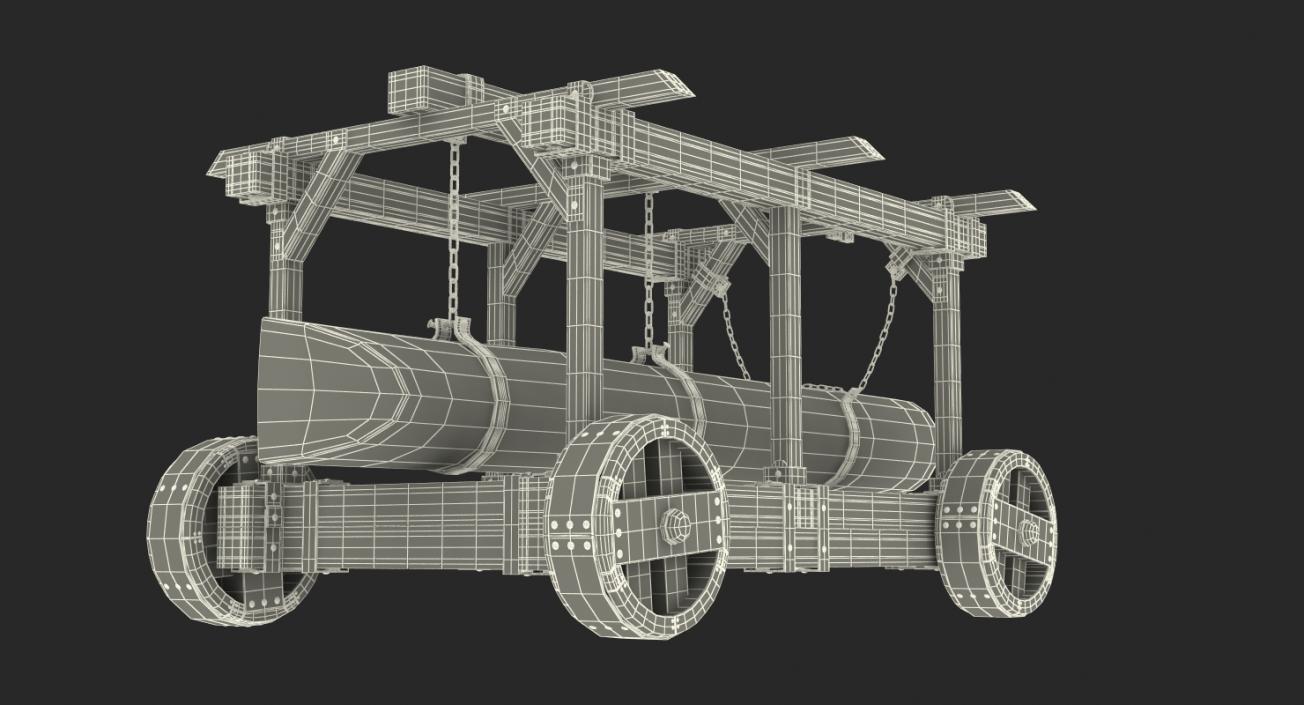 Battering Ram 3D Model 3D