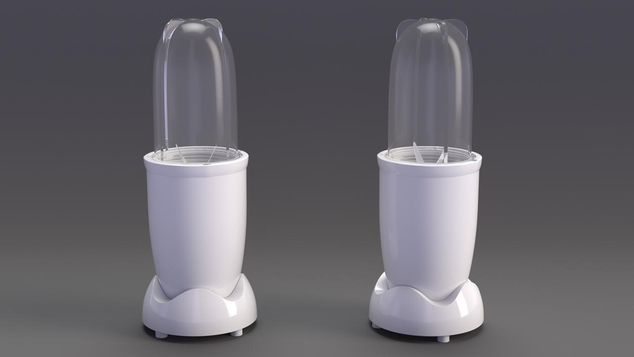 Portable Blender White 3D