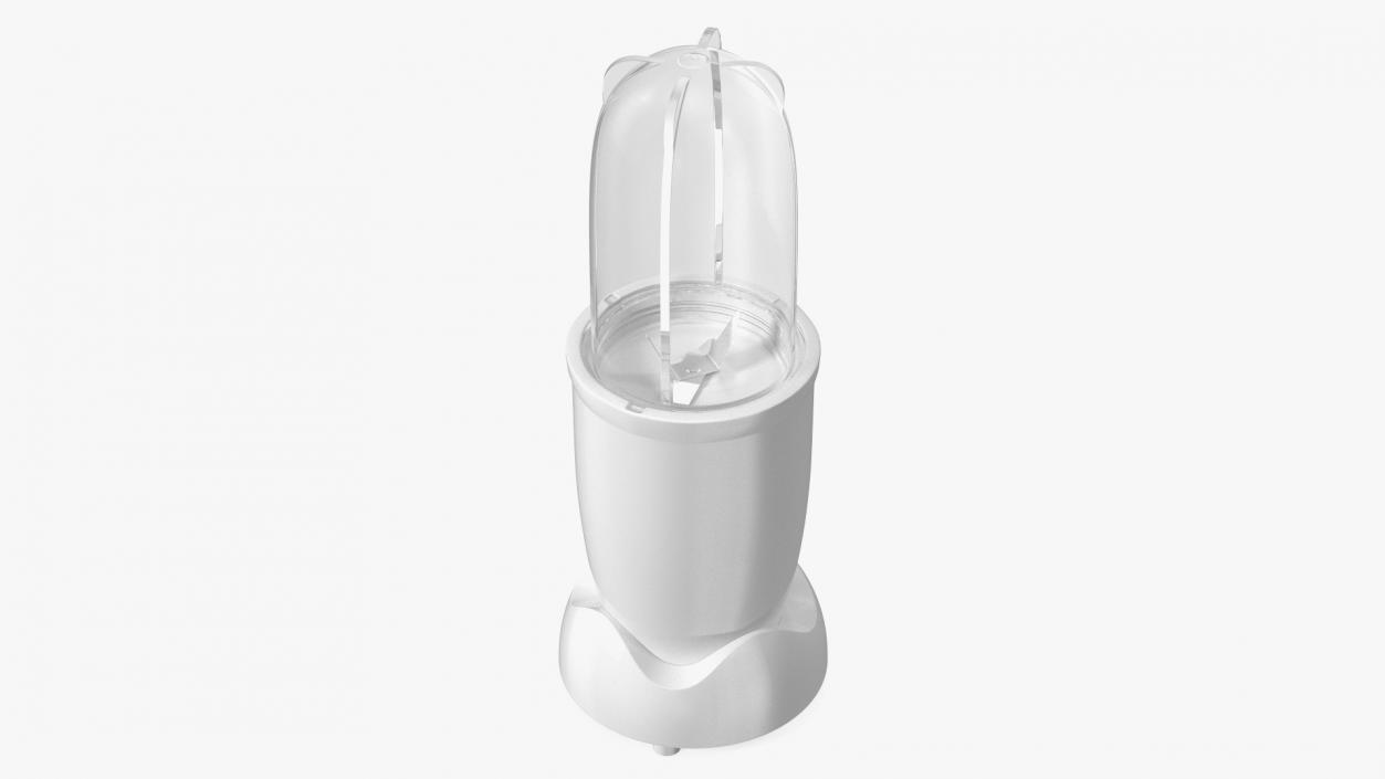 Portable Blender White 3D