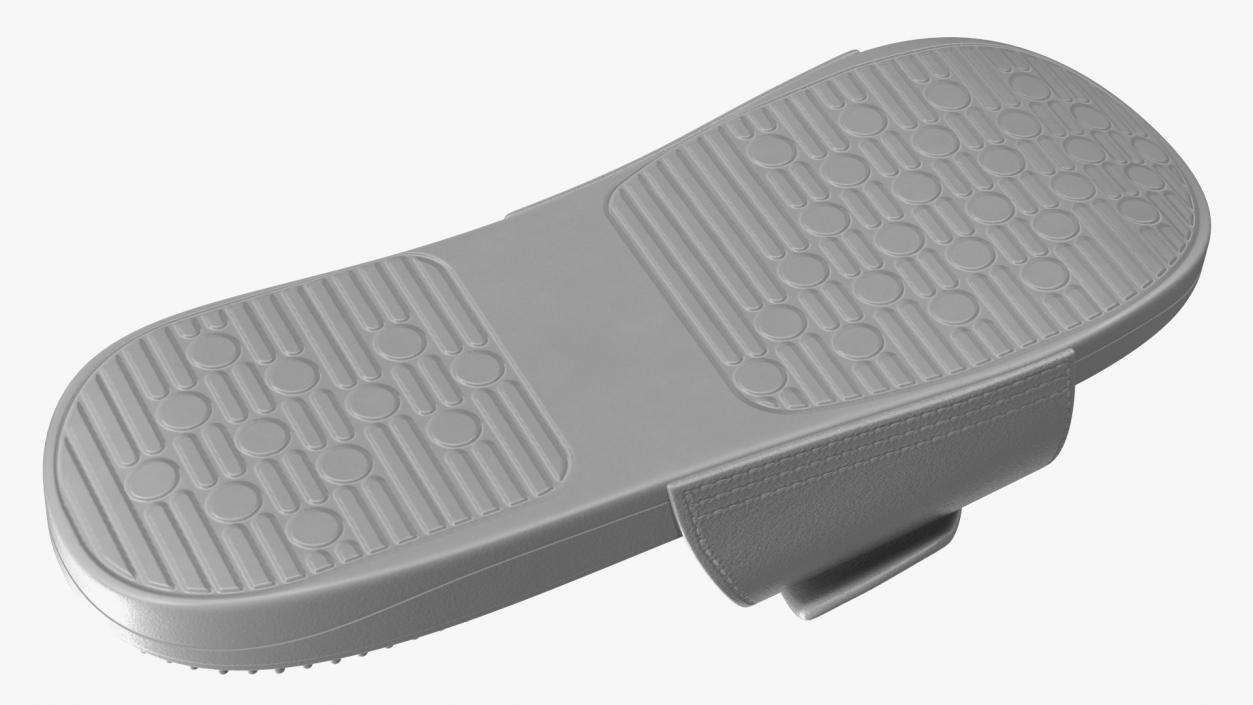 3D Health Foot Massage Slippers Grey model