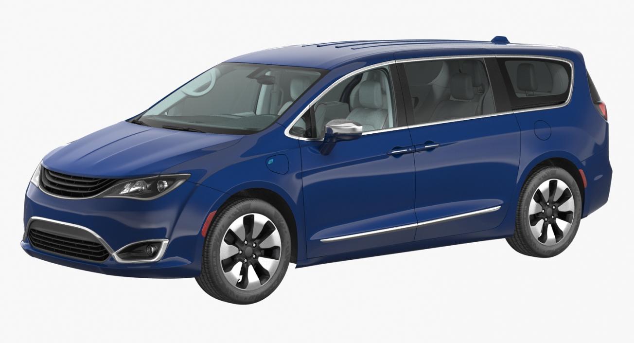 Generic Hybrid Minivan 3D