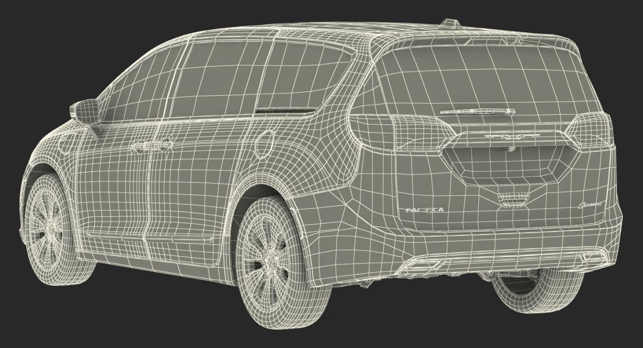 Generic Hybrid Minivan 3D