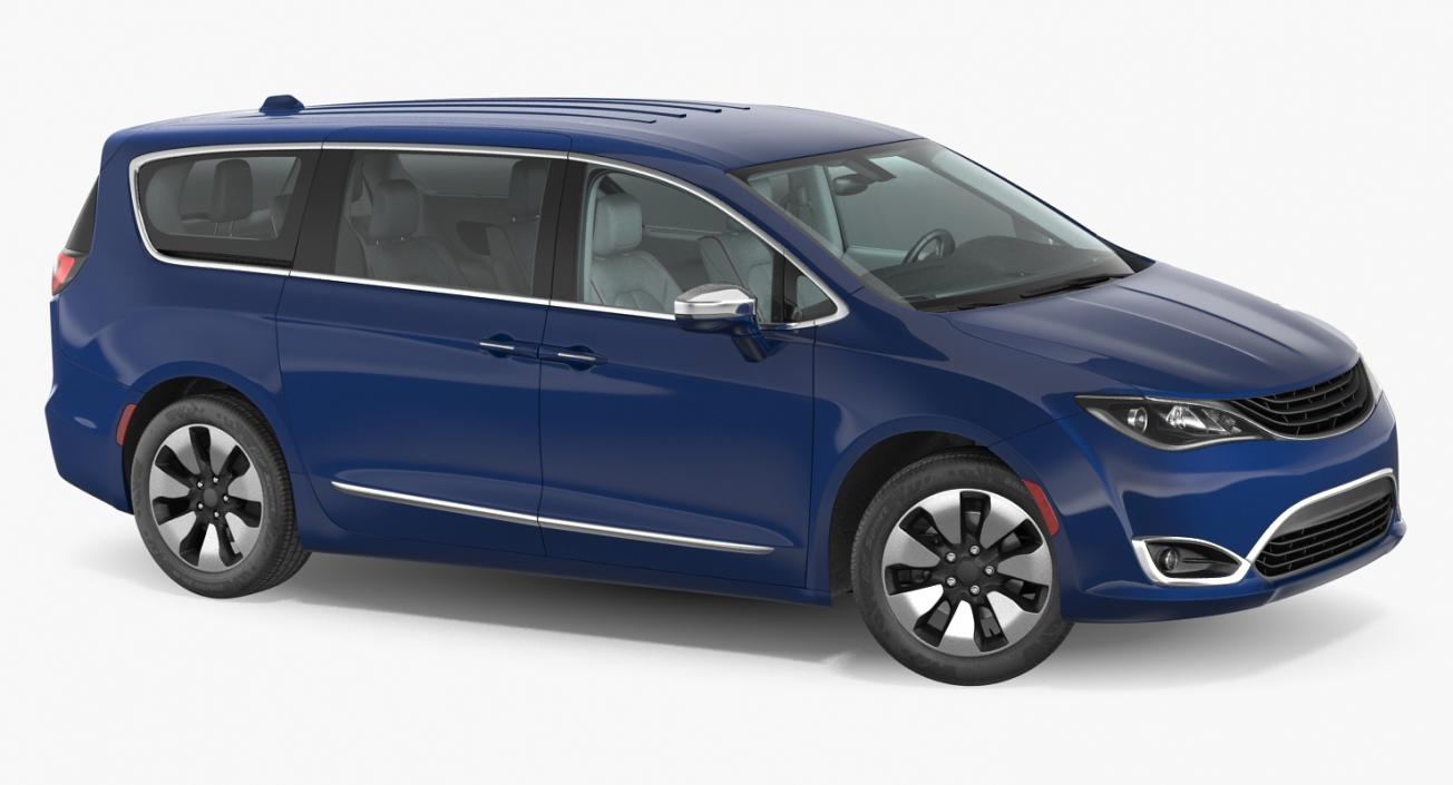 Generic Hybrid Minivan 3D