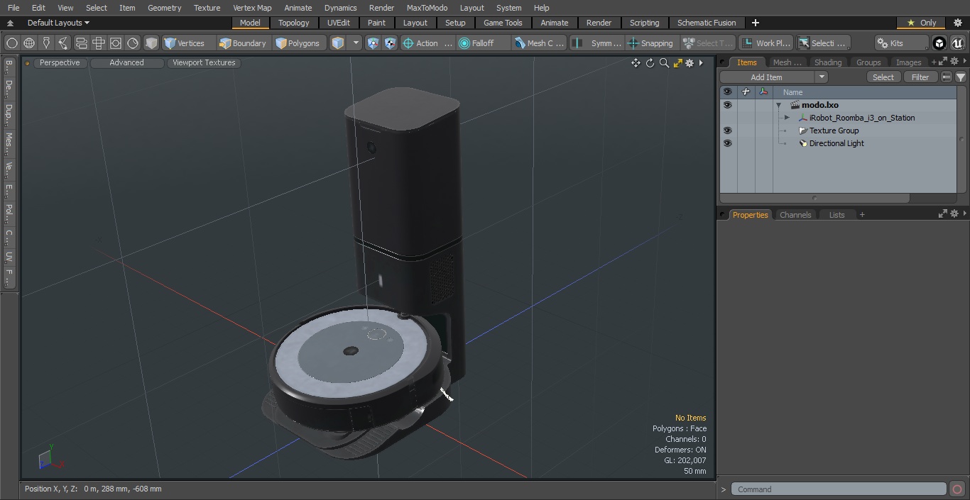 iRobot Roomba i3 on Station 3D