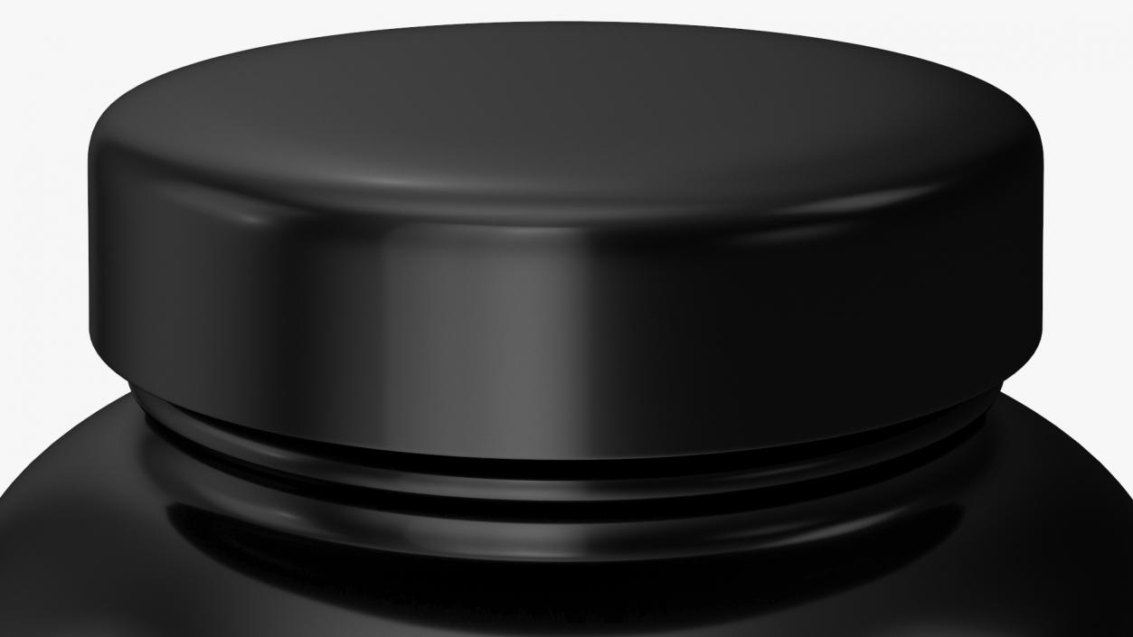 Omega3 Plastic Jar Blank 3D model