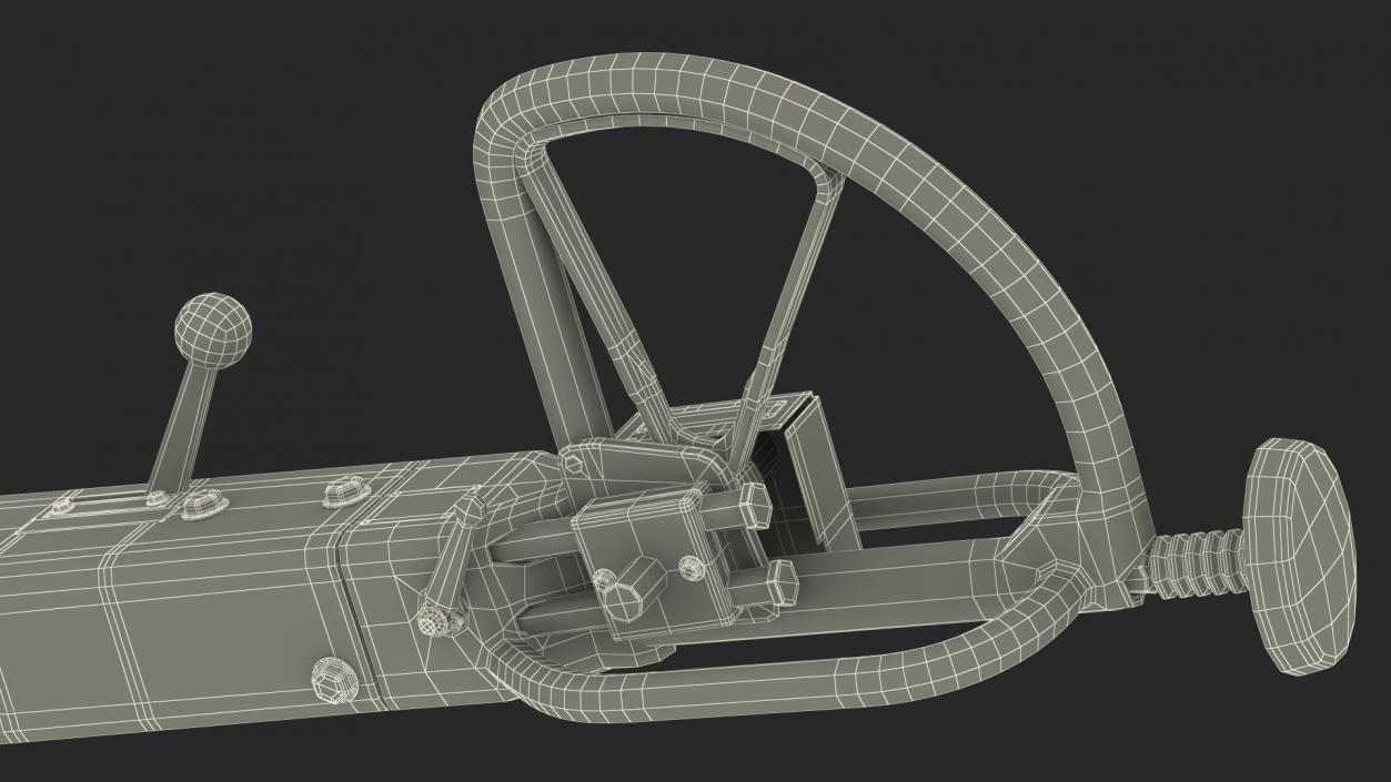 3D Construction Machine Double Roller Rigged