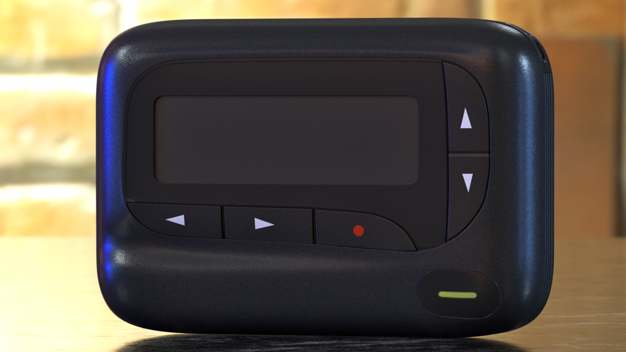 3D Pager Screen Off