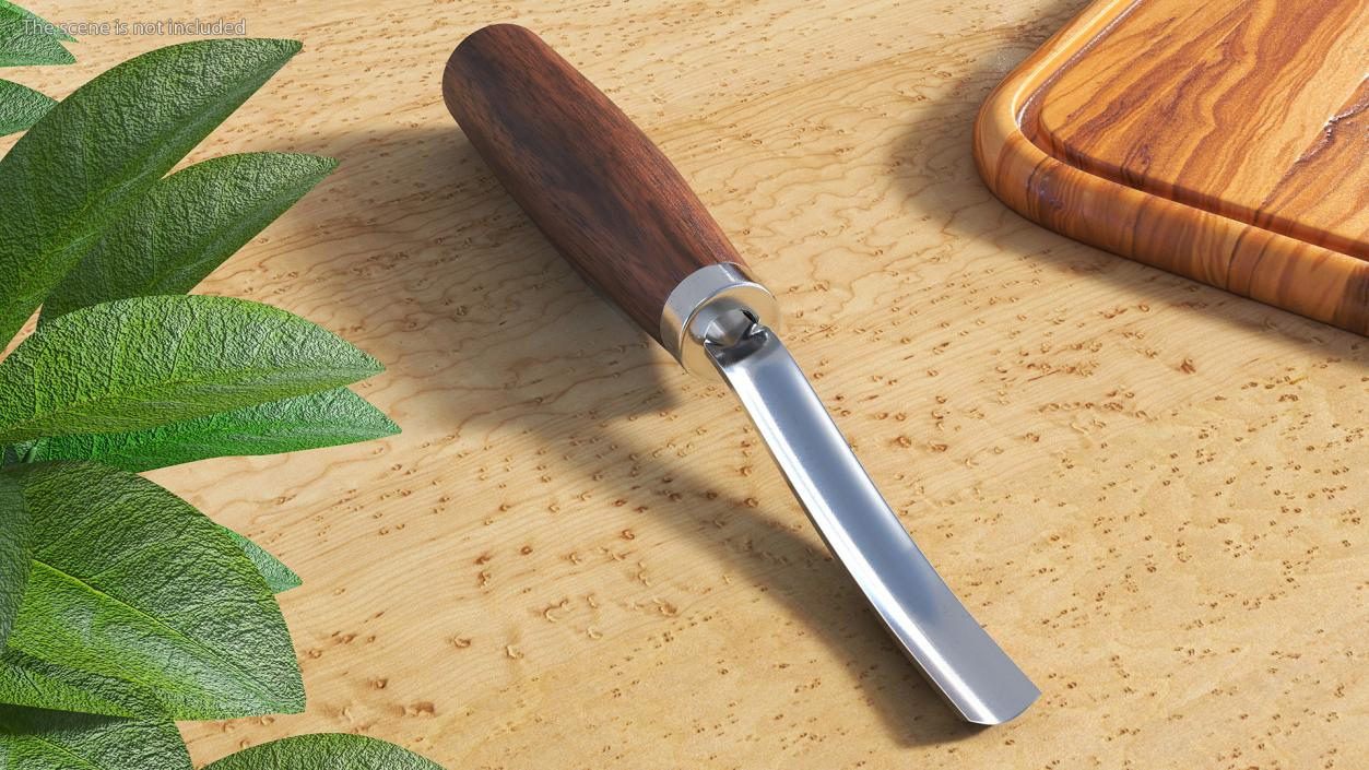 3D Sweep Gouge for Wood Carving model