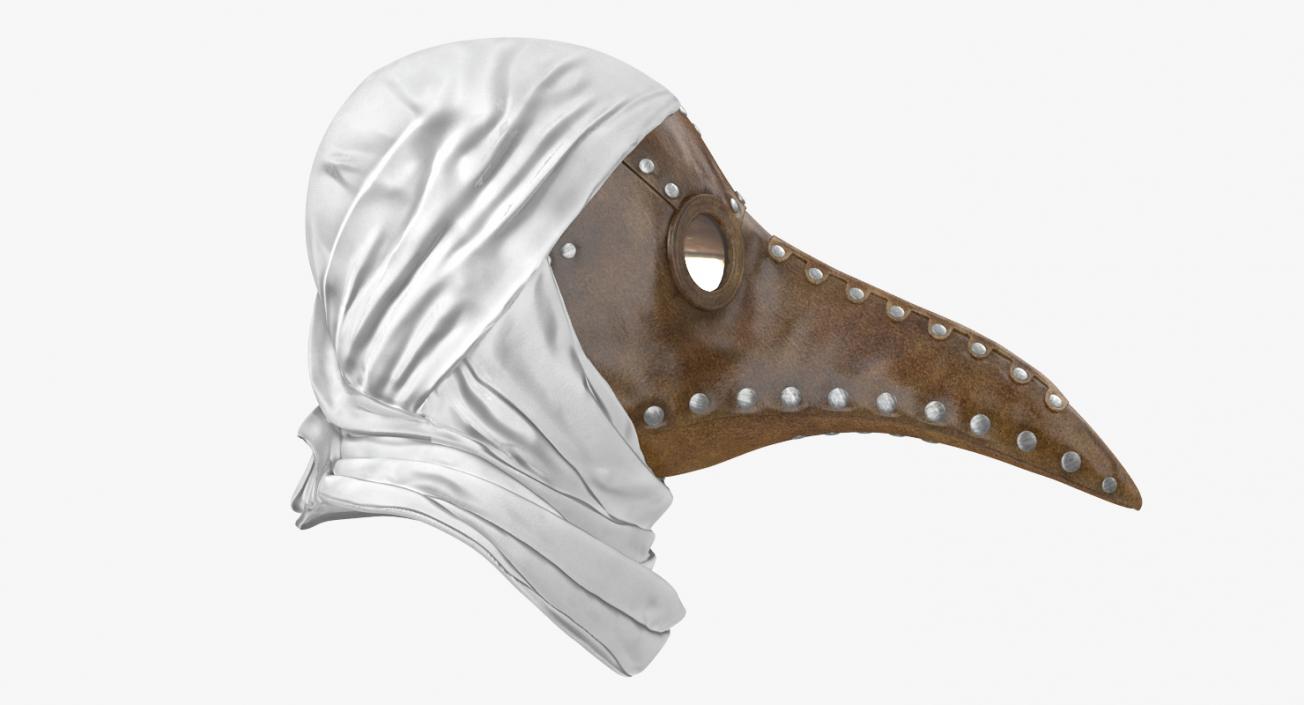 3D Plague Doctor Mask model