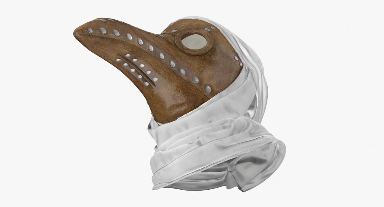 3D Plague Doctor Mask model