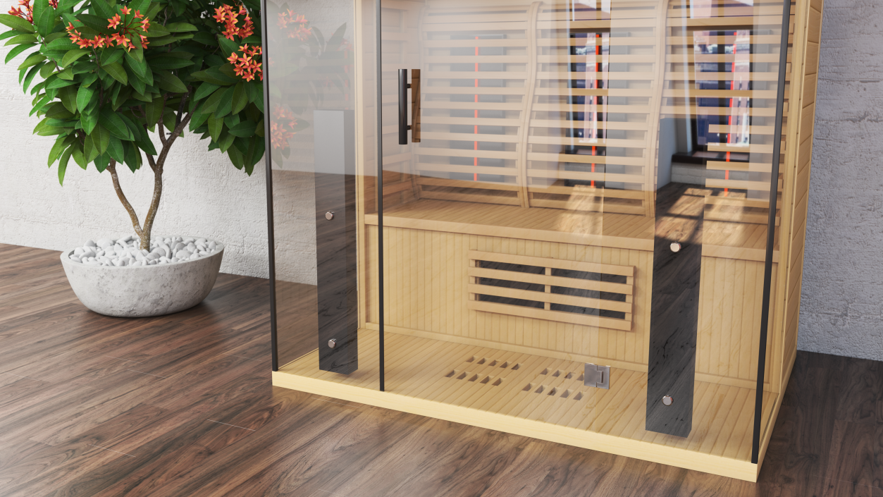 Medical 7 Ultra Full Spectrum Infrared Sauna 3D model