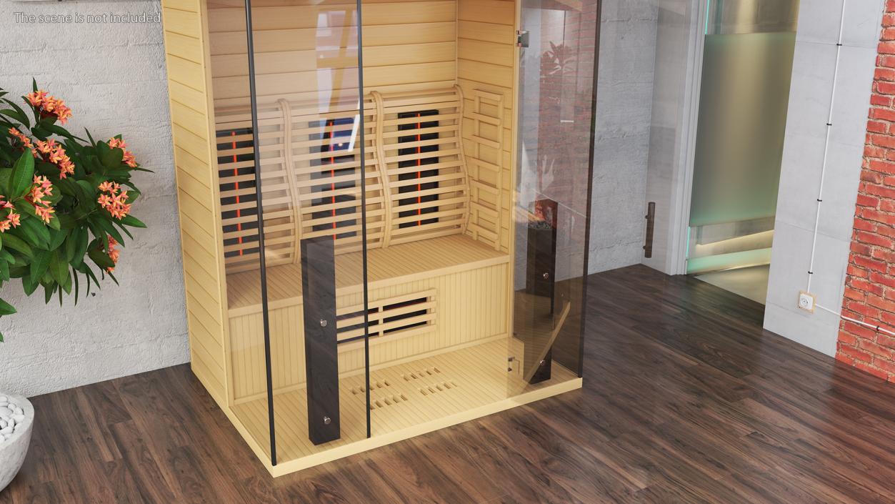 Medical 7 Ultra Full Spectrum Infrared Sauna 3D model