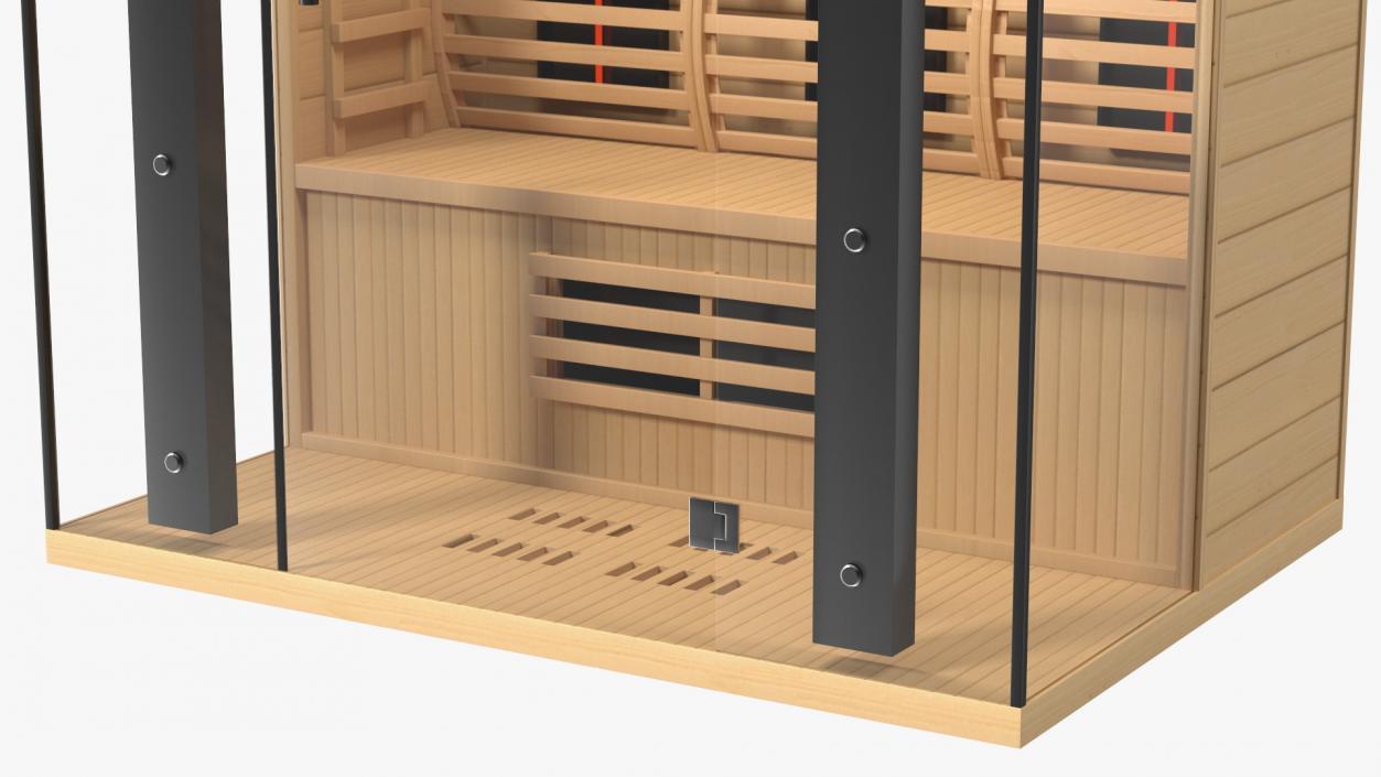 Medical 7 Ultra Full Spectrum Infrared Sauna 3D model