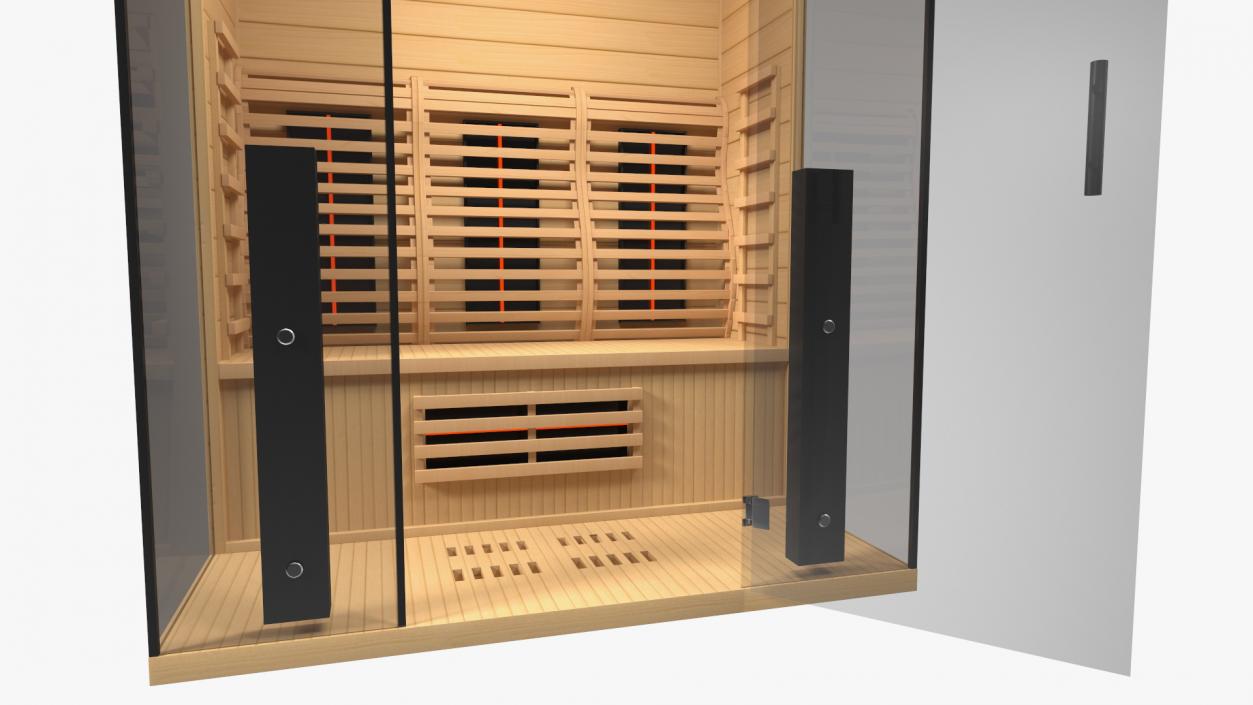 Medical 7 Ultra Full Spectrum Infrared Sauna 3D model