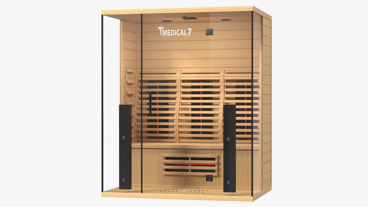 Medical 7 Ultra Full Spectrum Infrared Sauna 3D model