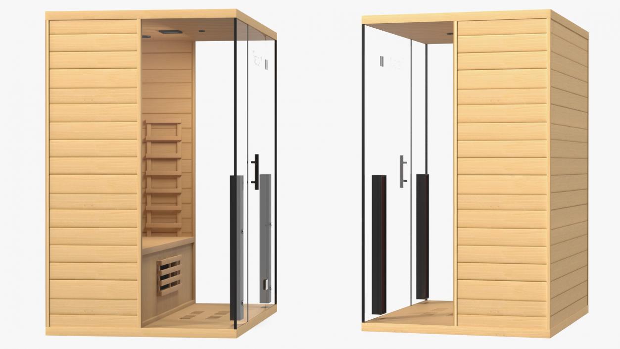 Medical 7 Ultra Full Spectrum Infrared Sauna 3D model