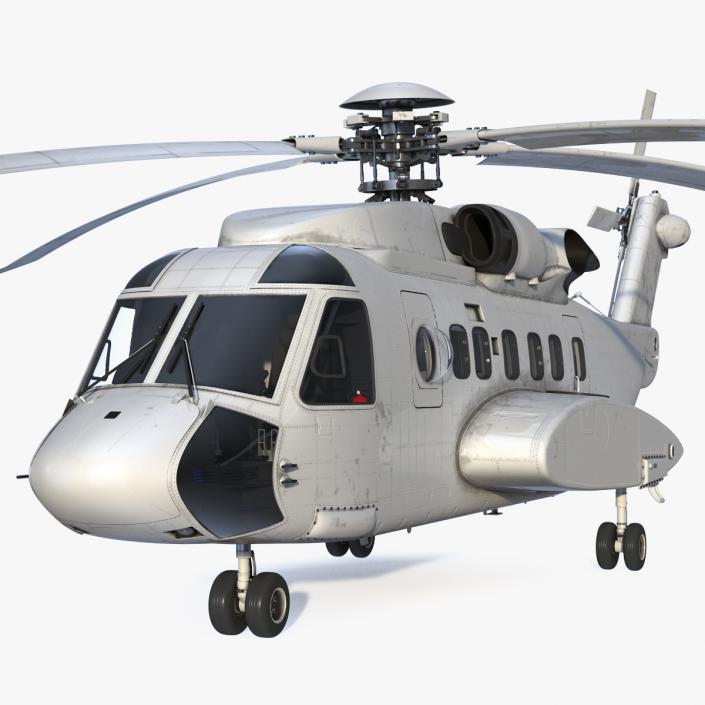 Civil Helicopter Generic 3D model