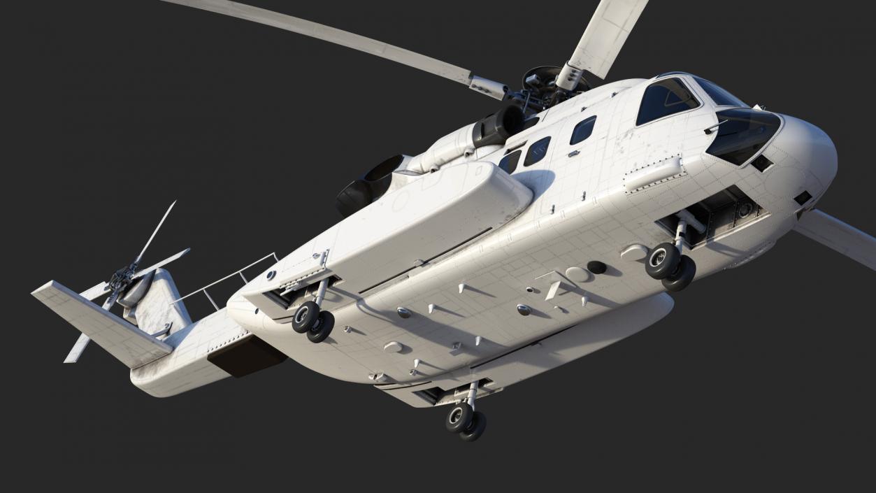 Civil Helicopter Generic 3D model